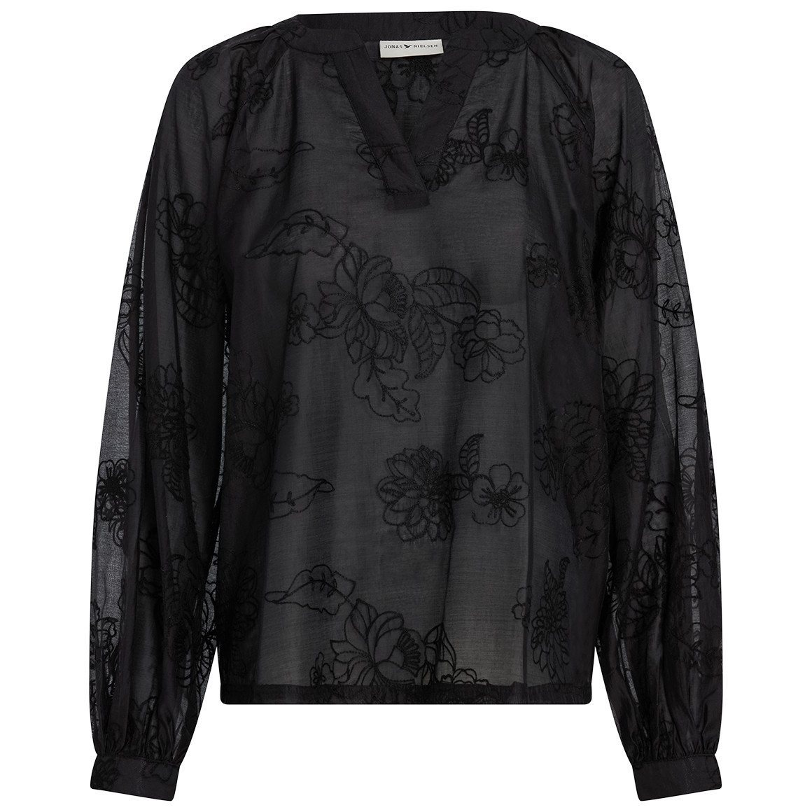 Damen Bluse mit Stickerei von Gina