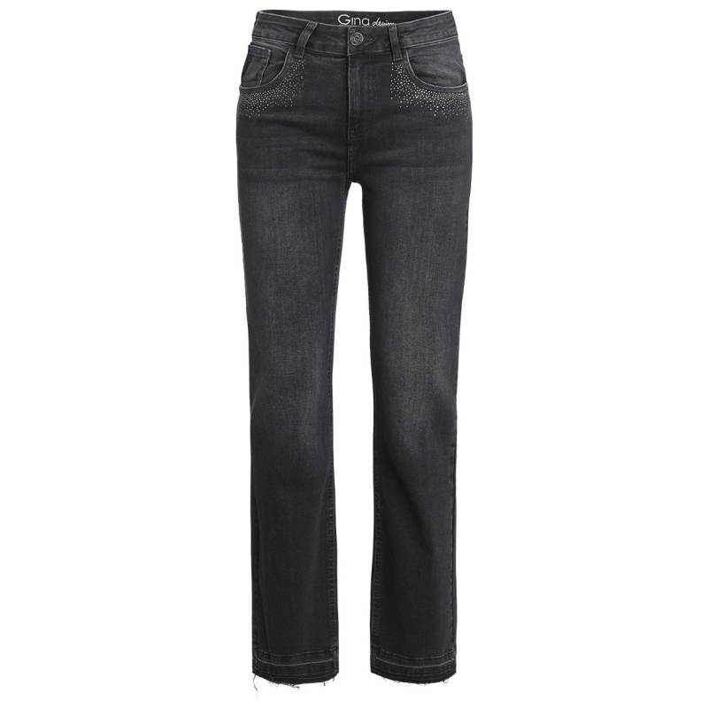 Damen Bootcut-Jeans mit Used-Waschung Damen Bootcut-Jeans mit Used-Waschung von Gina