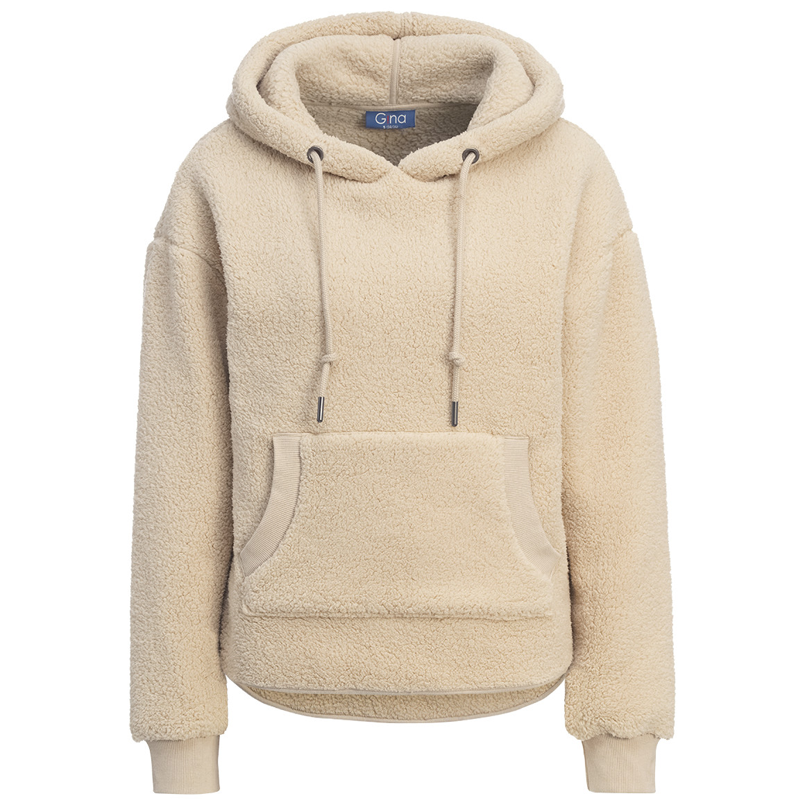 Damen Hoodie aus Teddyplüsch von Gina