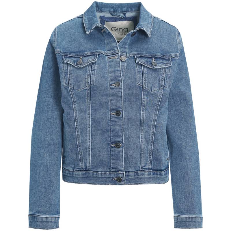 Damen Jeansjacke mit Knöpfen von Gina