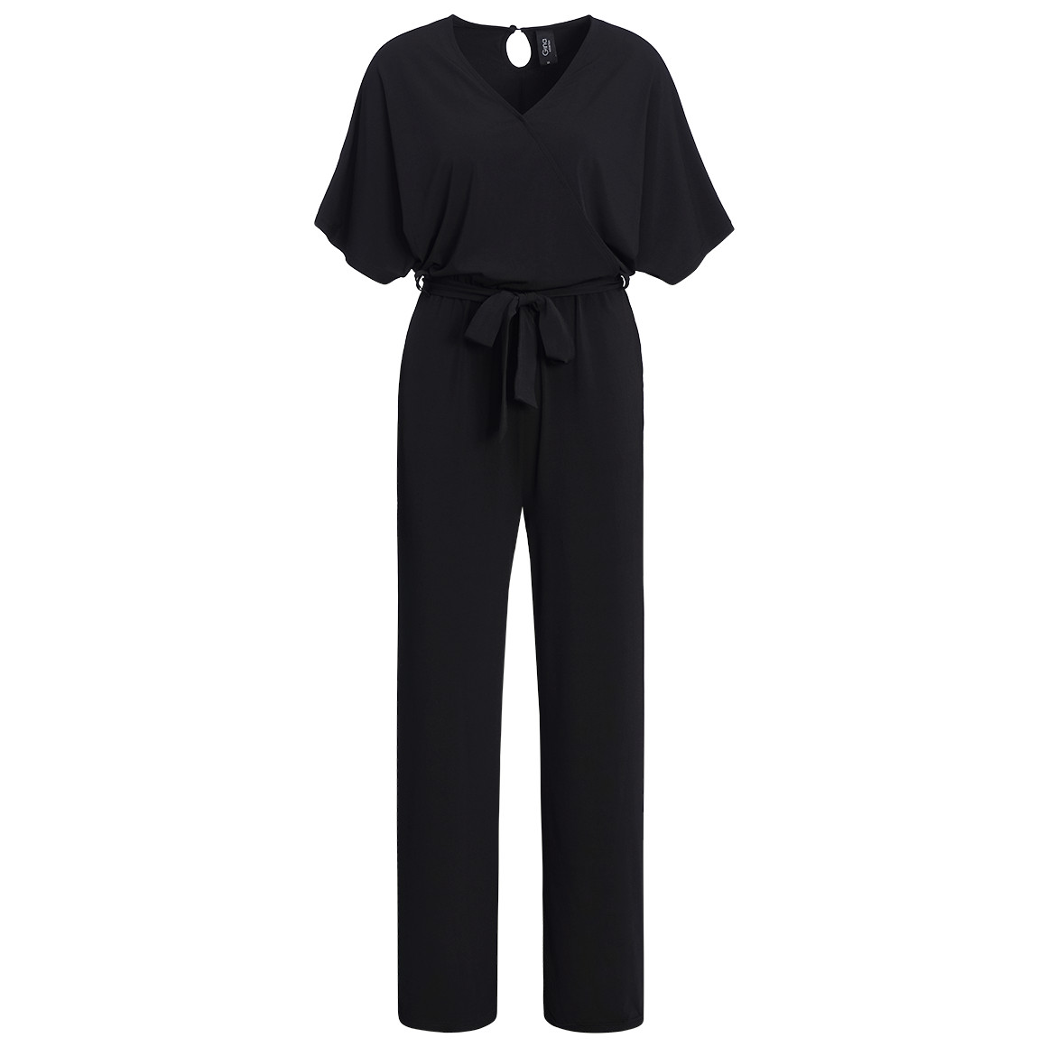 Damen Jumpsuit mit Bindegürtel von Gina