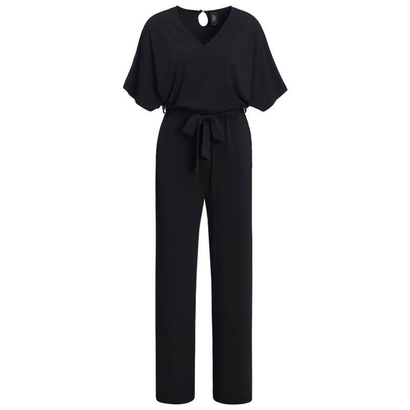 Damen Jumpsuit mit Bindegürtel von Gina