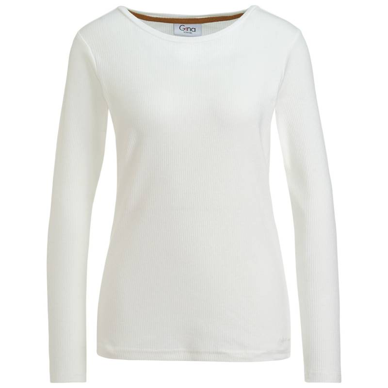 Damen Langarmshirt in Feinripp von Gina