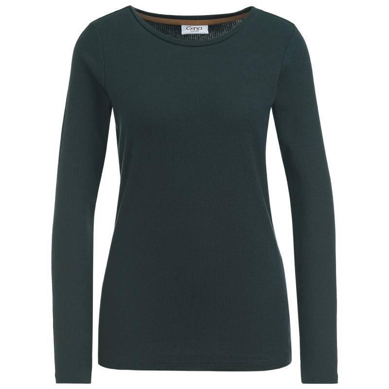 Damen Langarmshirt in Feinripp von Gina