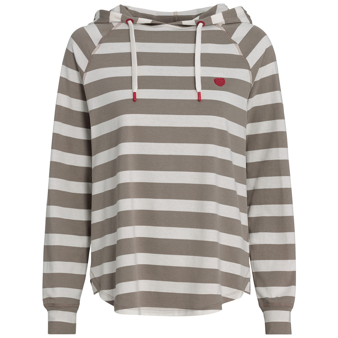 Damen Langarmshirt mit Kapuze von Gina