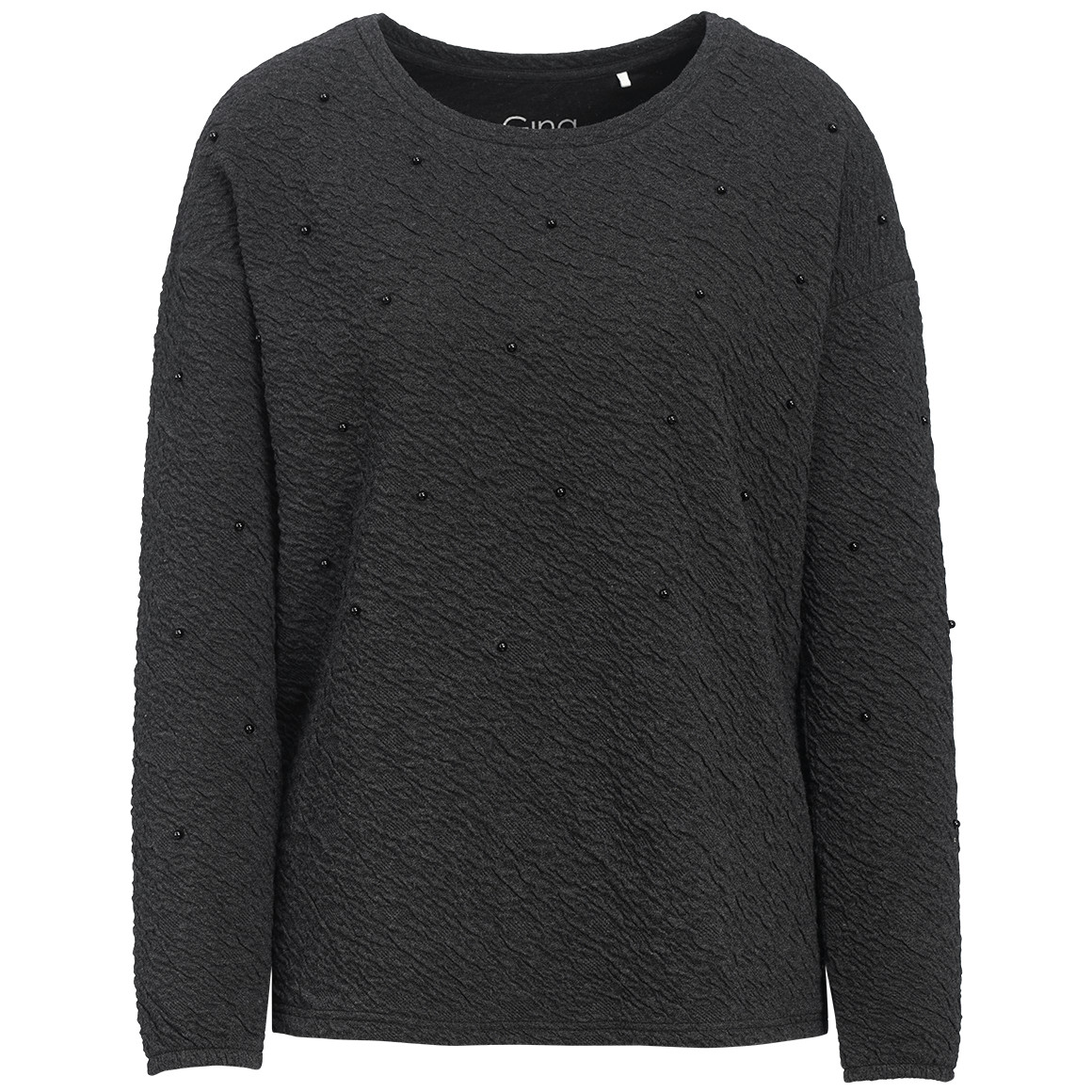 Damen Langarmshirt mit Perlen von Gina