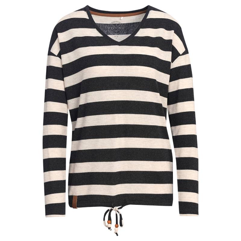 Damen Langarmshirt mit Streifen von Gina