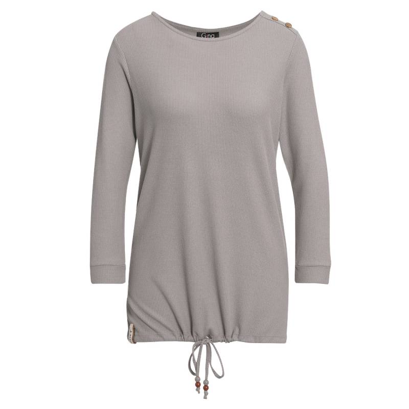 Damen Langarmshirt mit Waffelstruktur von Gina