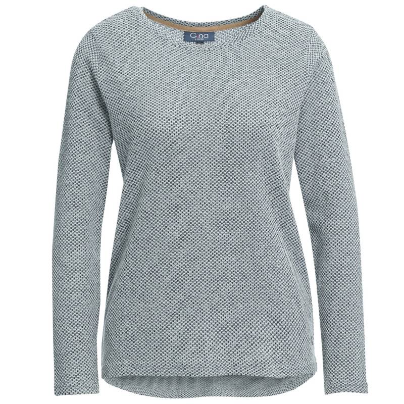 Damen Langarmshirt mit Zierknöpfen von Gina