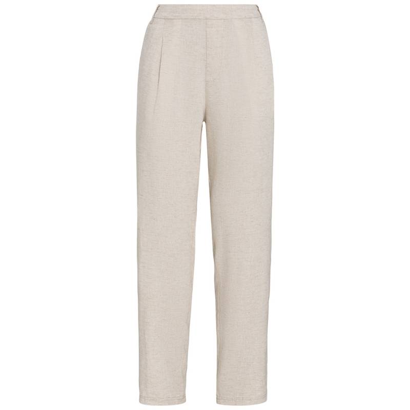 Damen Leinen-Jogpants in Unifarben von Gina