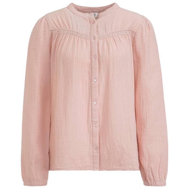 Damen Musselin-Bluse  aus Baumwolle von Gina