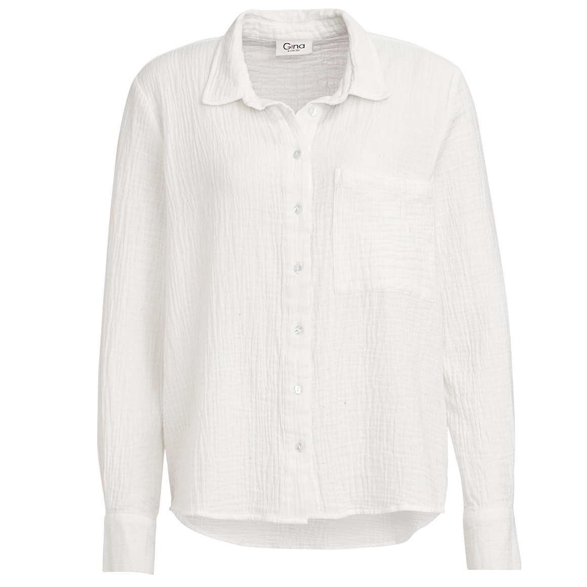 Damen Musselin-Bluse aus Baumwolle von Gina