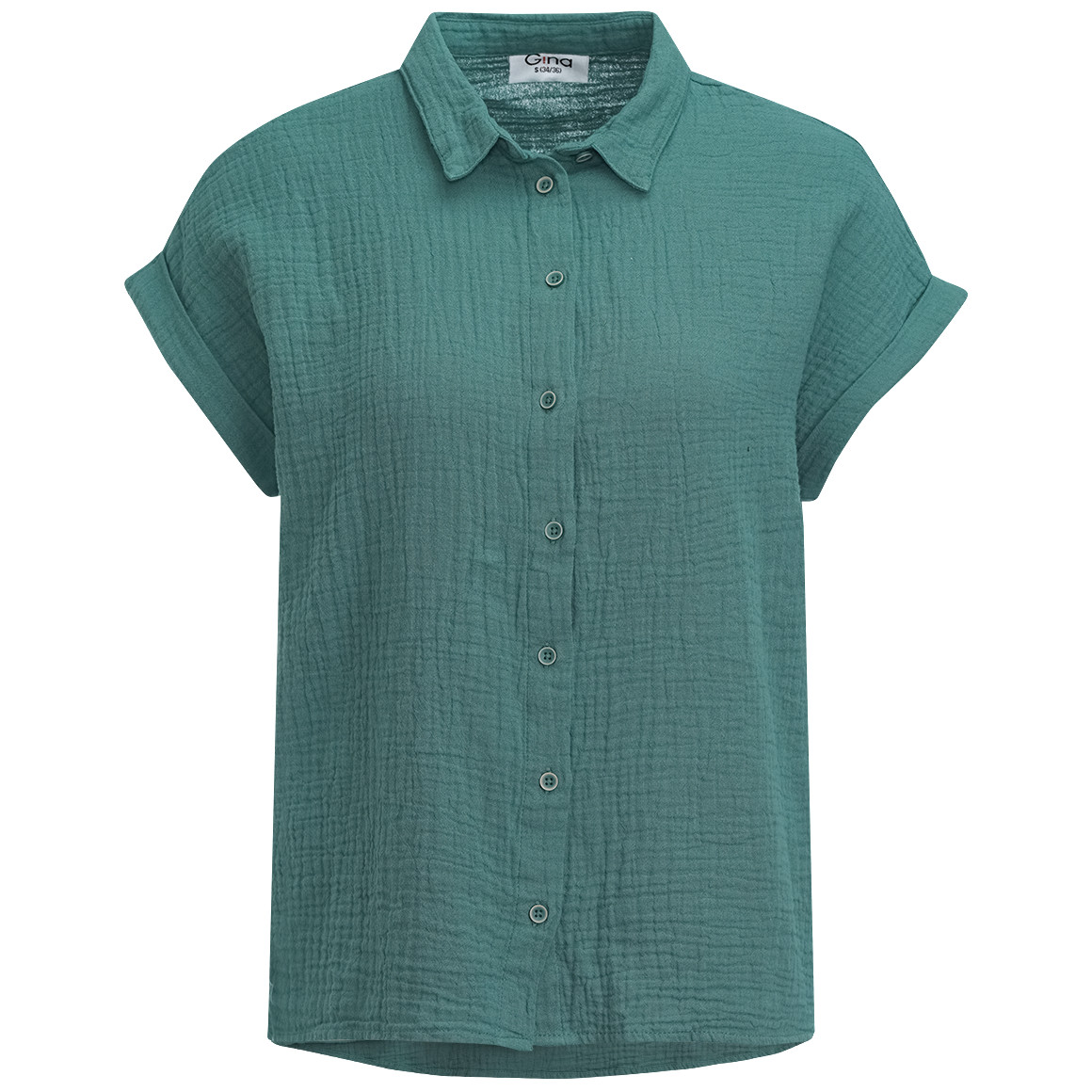 Damen Musselin-Bluse mit Streifen von Gina