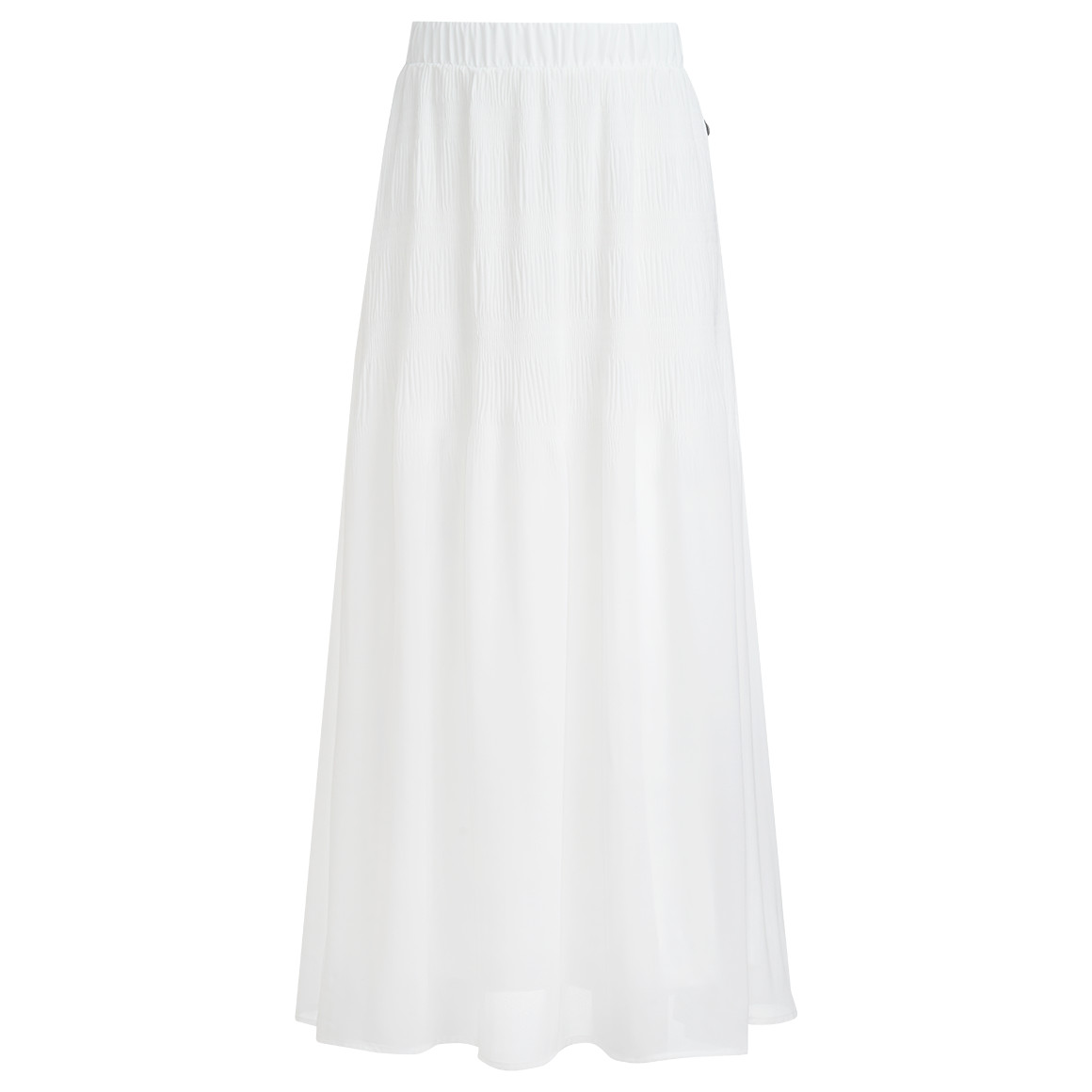 Damen Plissee-Rock mit breitem Elastikbund von Gina