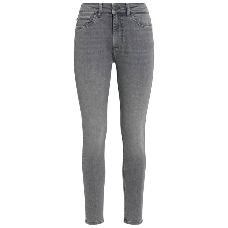 Damen Skinny Jeans mit Used-Waschung von Gina