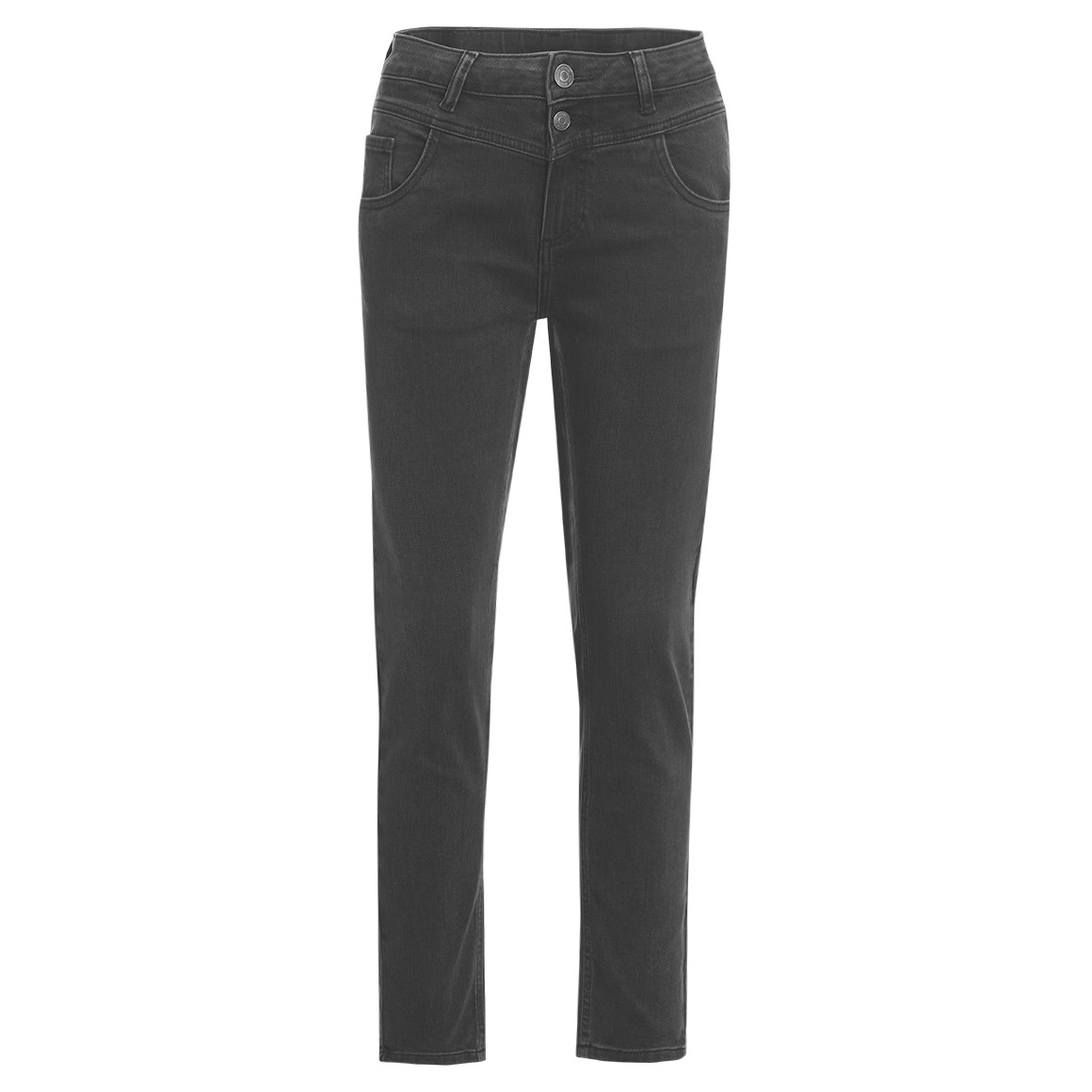 Damen Slim-Jeans mit Used-Waschung von Gina
