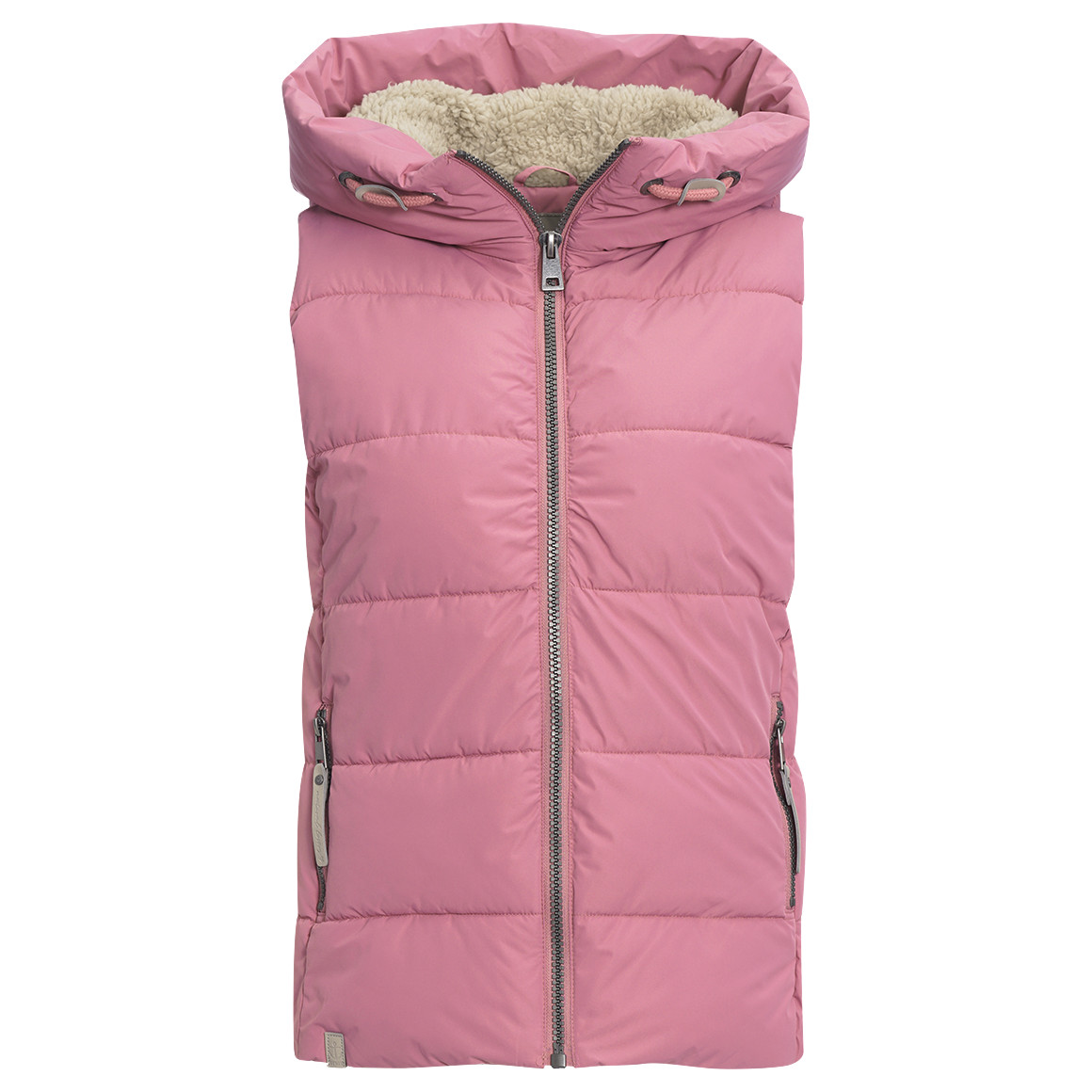 Damen Steppweste mit Kapuze von Gina