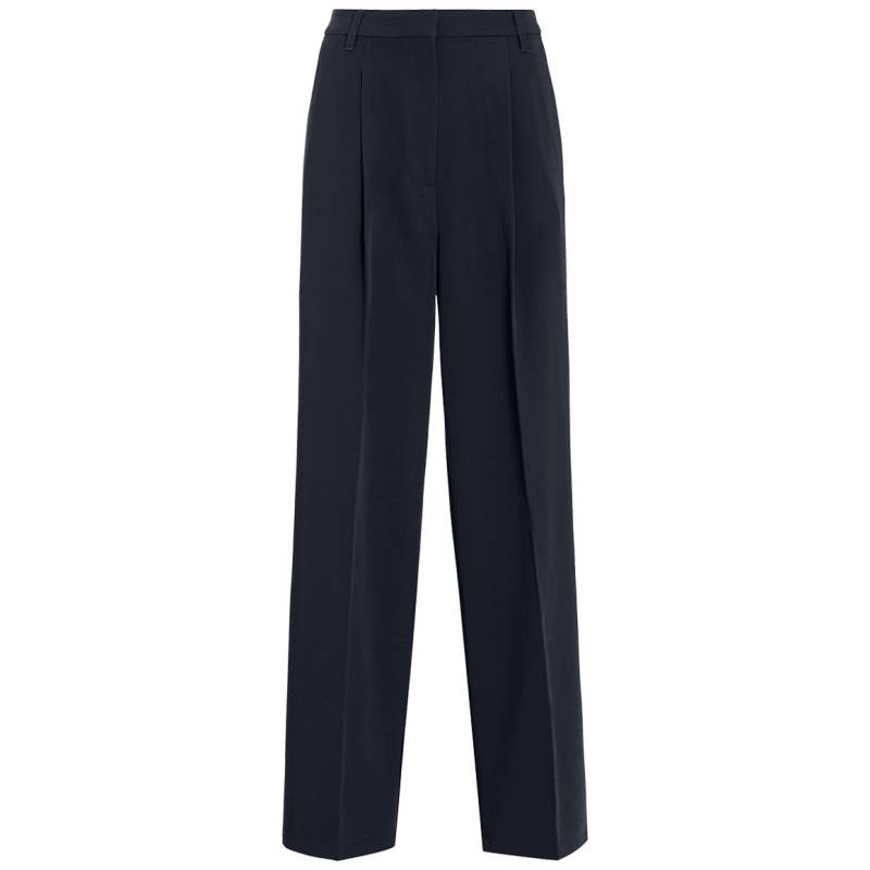 Damen Straight-Hose mit Bundfalte von Gina