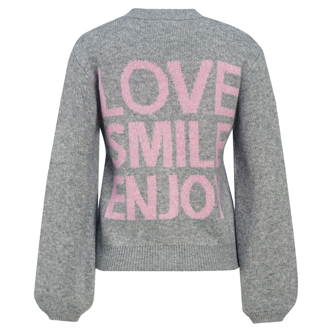 Damen Strickjacke mit Schriftzug von Gina