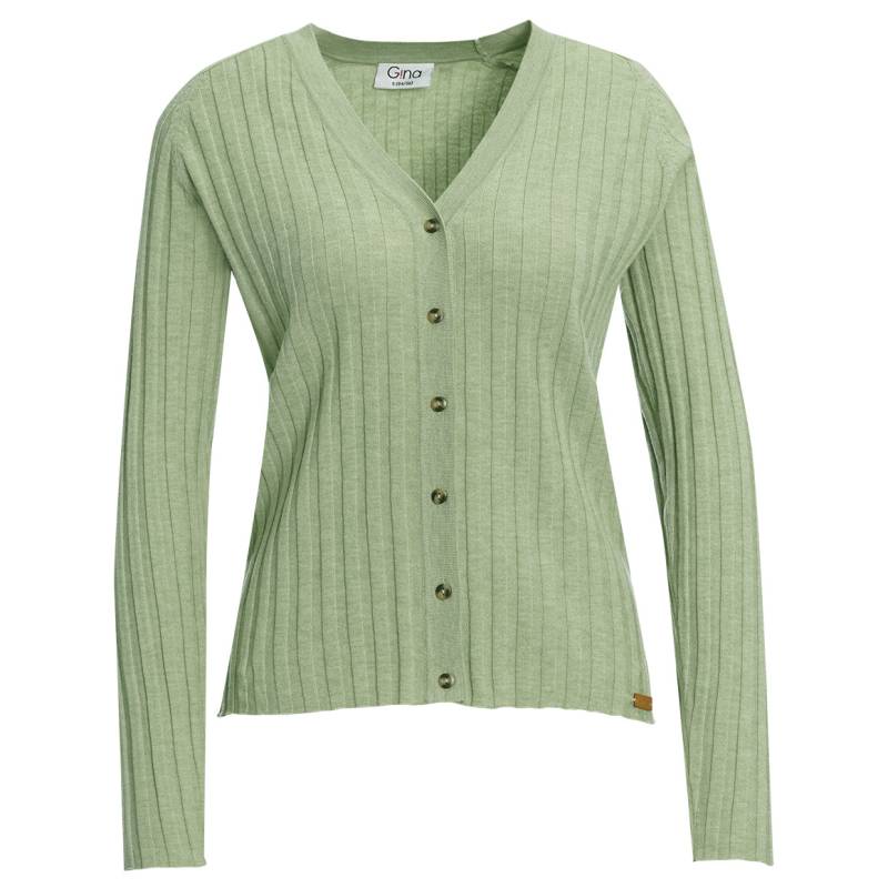Damen Strickjacke mit V-Ausschnitt von Gina