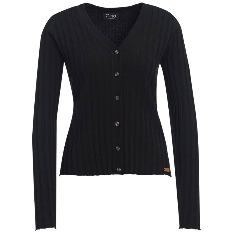 Damen Strickjacke mit V-Ausschnitt von Gina