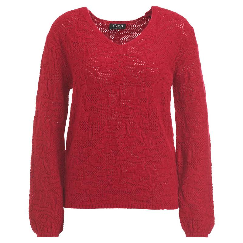 Damen Strickpullover mit Ajourmuster von Gina
