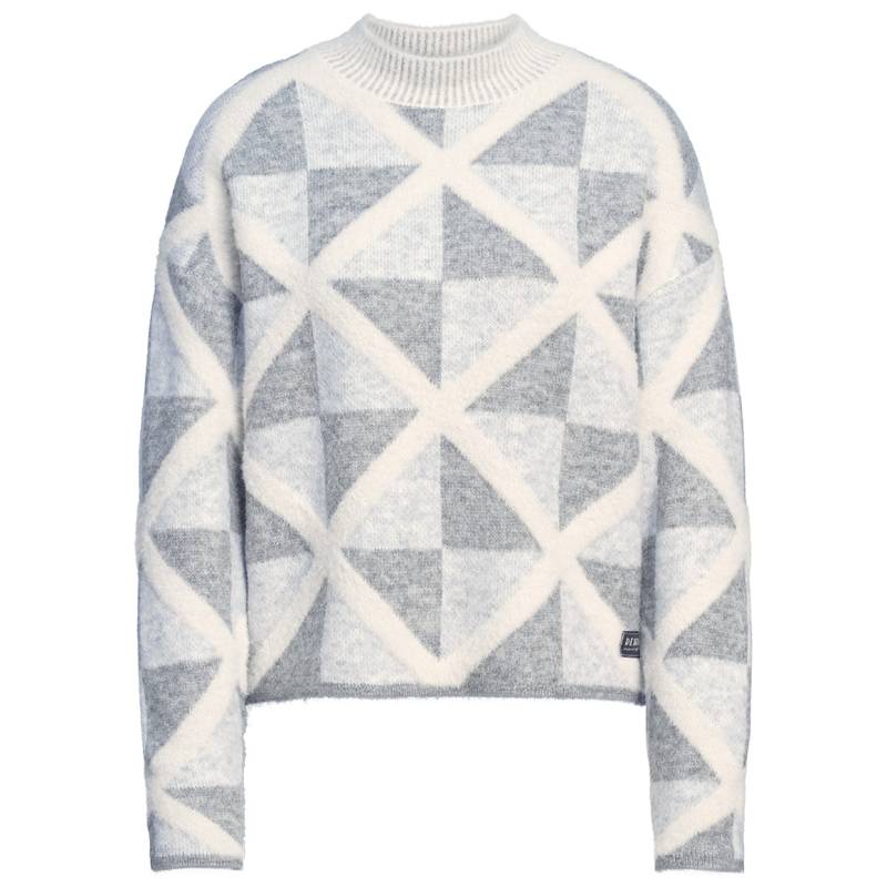 Damen Strickpullover mit Karomuster von Gina