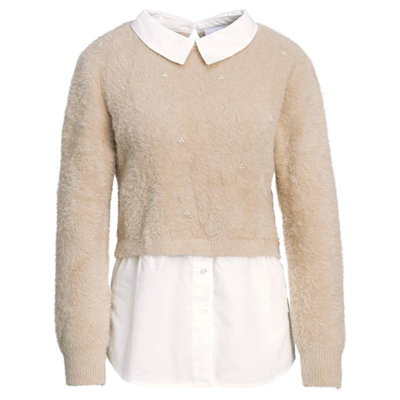 Damen Strickpullover mit Layer von Gina