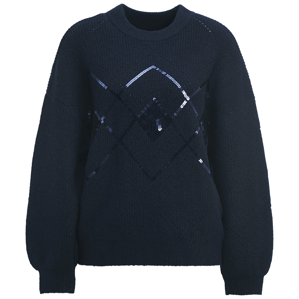 Damen Strickpullover mit Pailletten von Gina