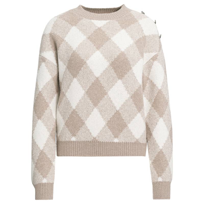 Damen Strickpullover mit Rautenmuster von Gina
