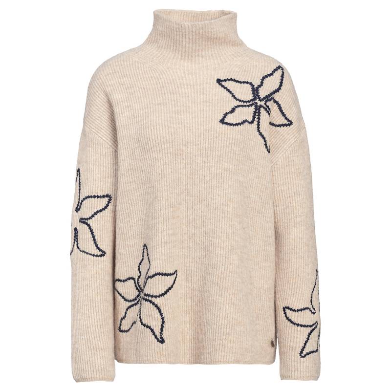 Damen Strickpullover mit Stickerei von Gina