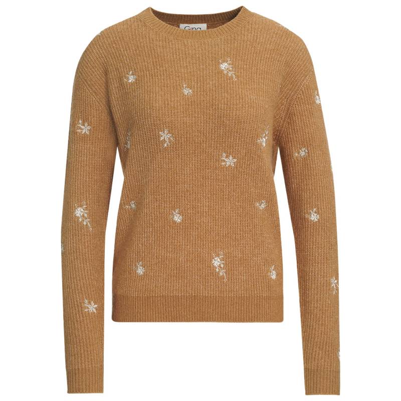 Damen Strickpullover mit Stickerei von Gina