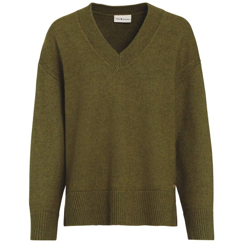 Damen Strickpullover mit V-Ausschnitt von Gina