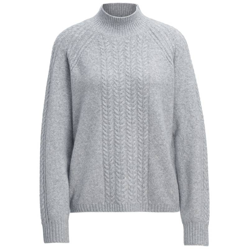 Damen Strickpullover mit Zopfmuster von Gina