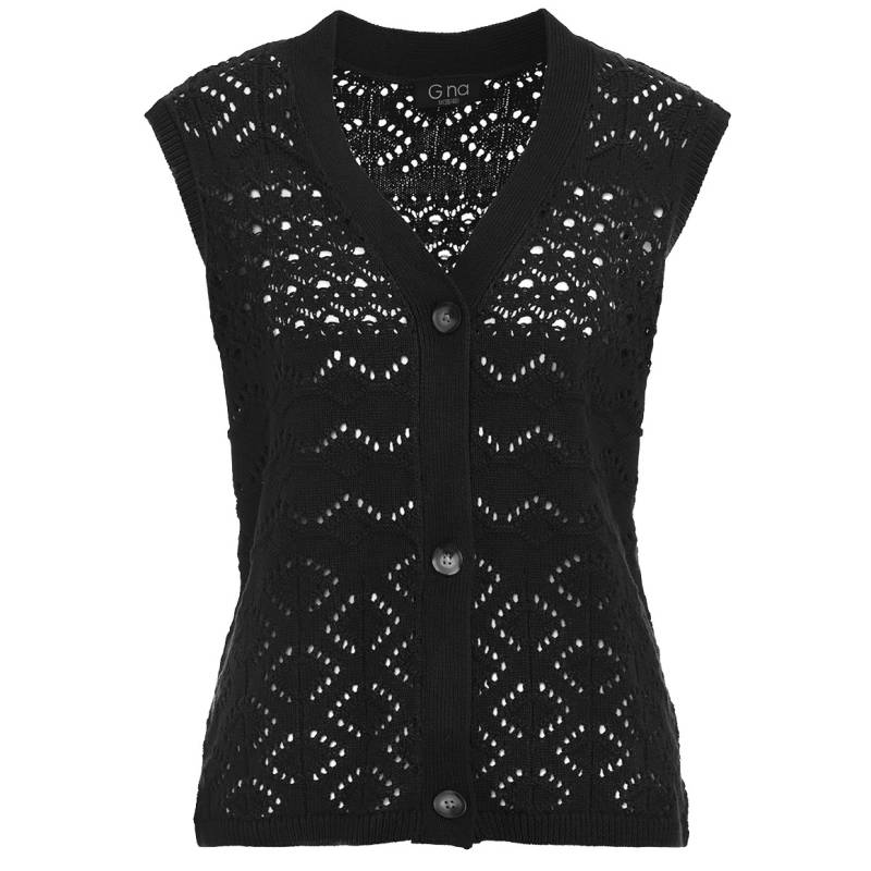 Damen Strickweste mit Ajourmuster von Gina