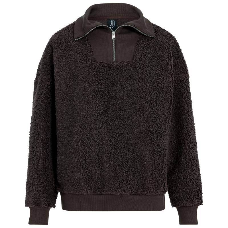 Damen Sweatshirt im Teddy-Look von Gina