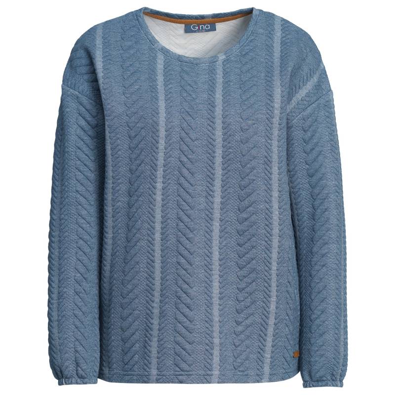 Damen Sweatshirt mit Strukturmuster von Gina