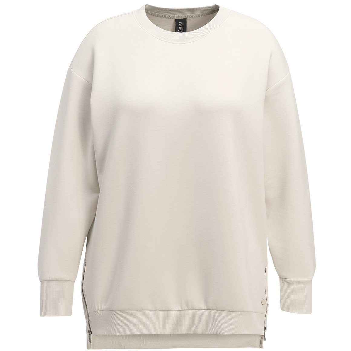 Damen Sweatshirt mit geschlitztem Saum von Gina