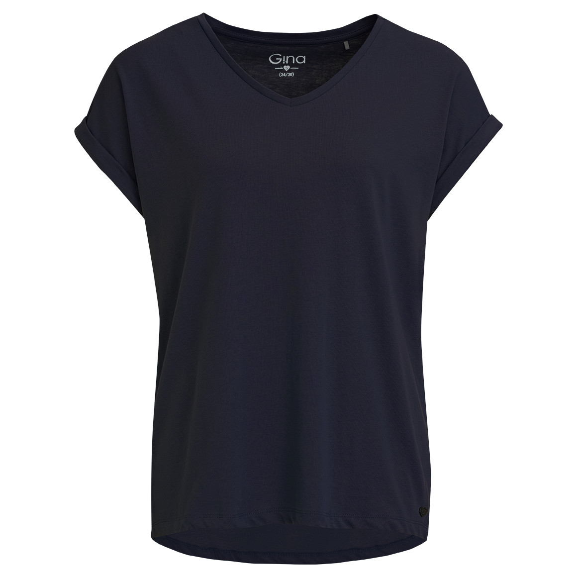 Damen T-Shirt im Basic-Look von Gina