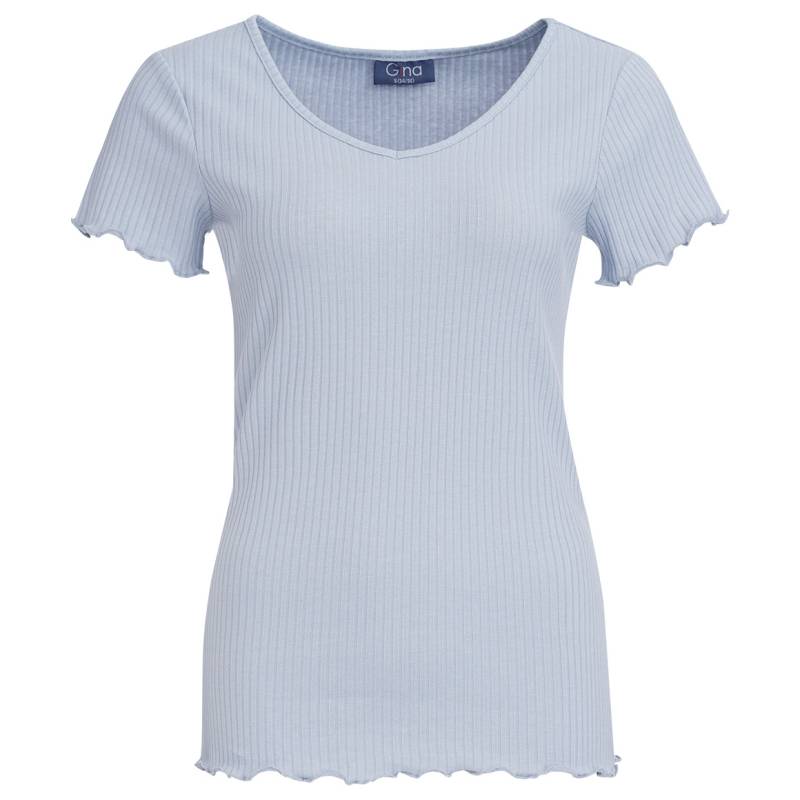 Damen T-Shirt in Rippstruktur von Gina