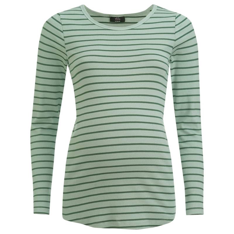 Damen Umstands-Langarmshirt im Ringel-Look von Gina