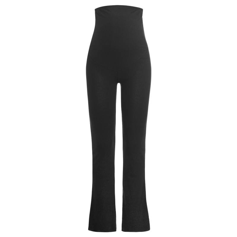 Damen Umstands-Leggings mit Rippstruktur von Gina