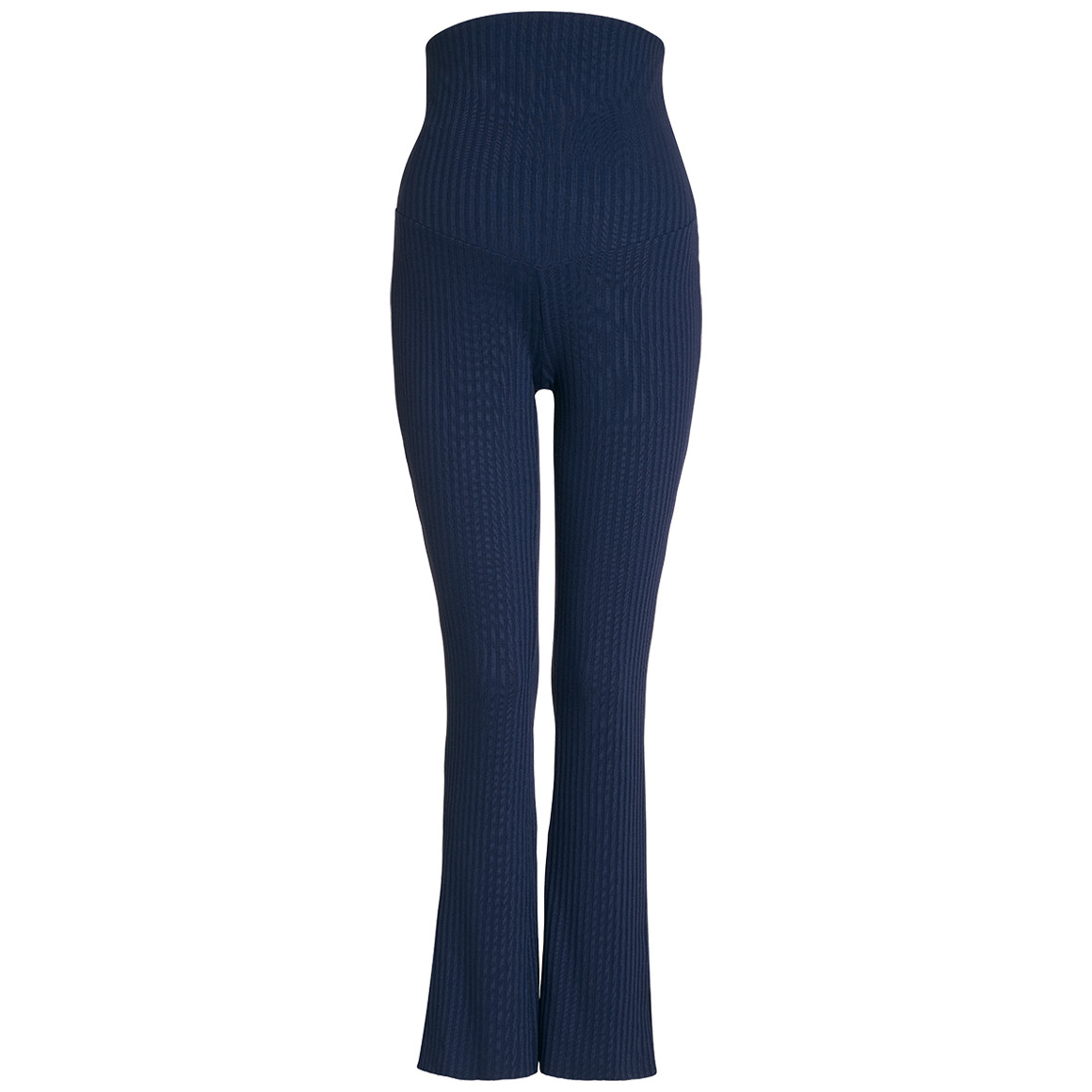 Damen Umstands-Loungehose in Ripp-Optik von Gina