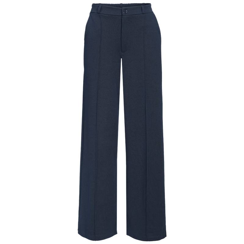 Damen Wide-Leg-Hose mit Bundfalte von Gina