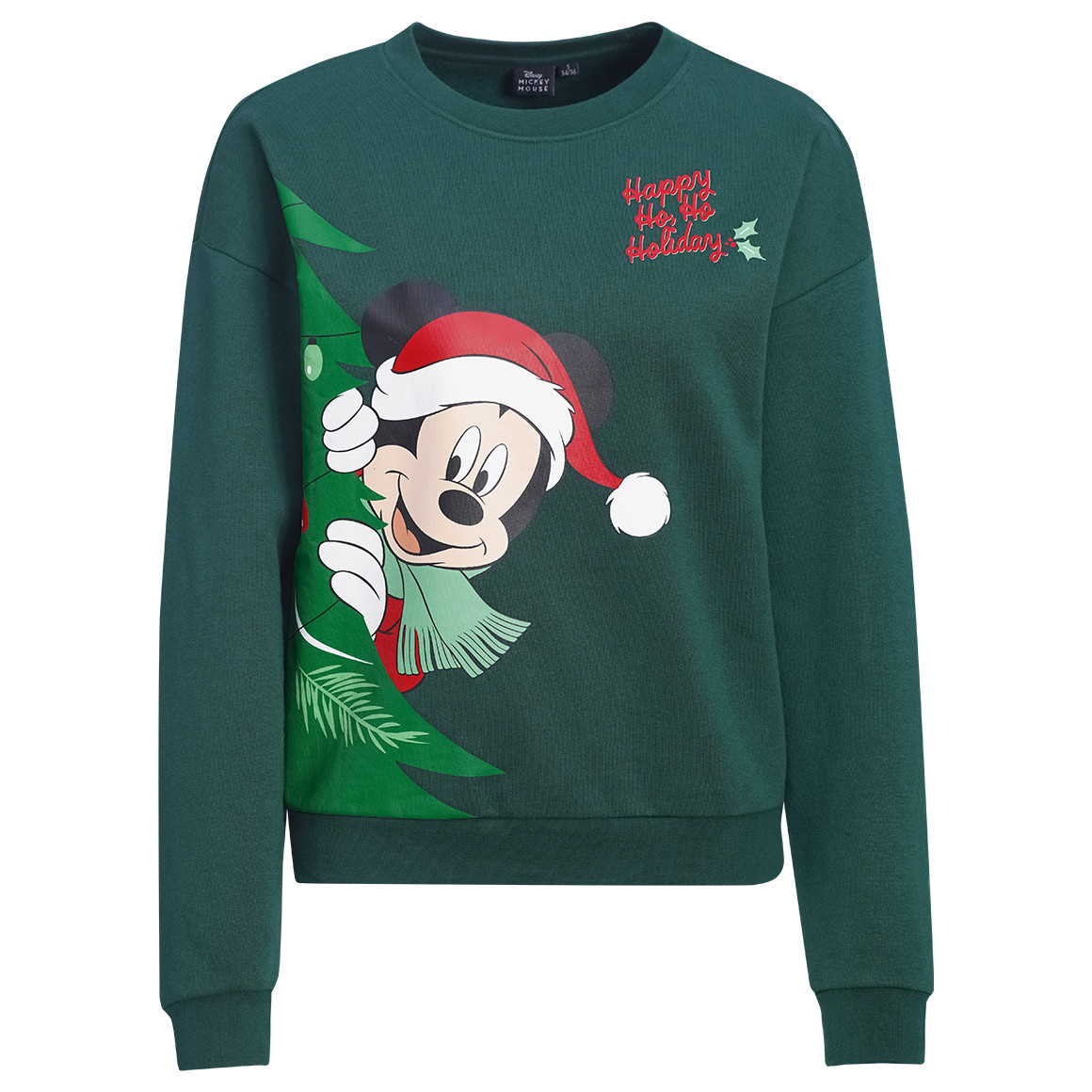 Micky Maus Weihnachtssweatshirt mit Print von Gina