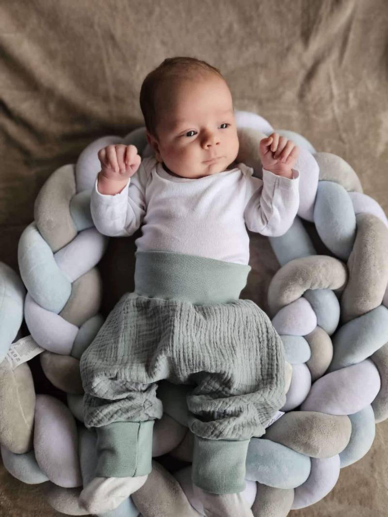 Pumphose Baby & Kinder Aus Musselin Mitwachshose Handgenäht Kleidung Mädchen Und Jungs Oeko-Tex Bequeme von GinalieShop