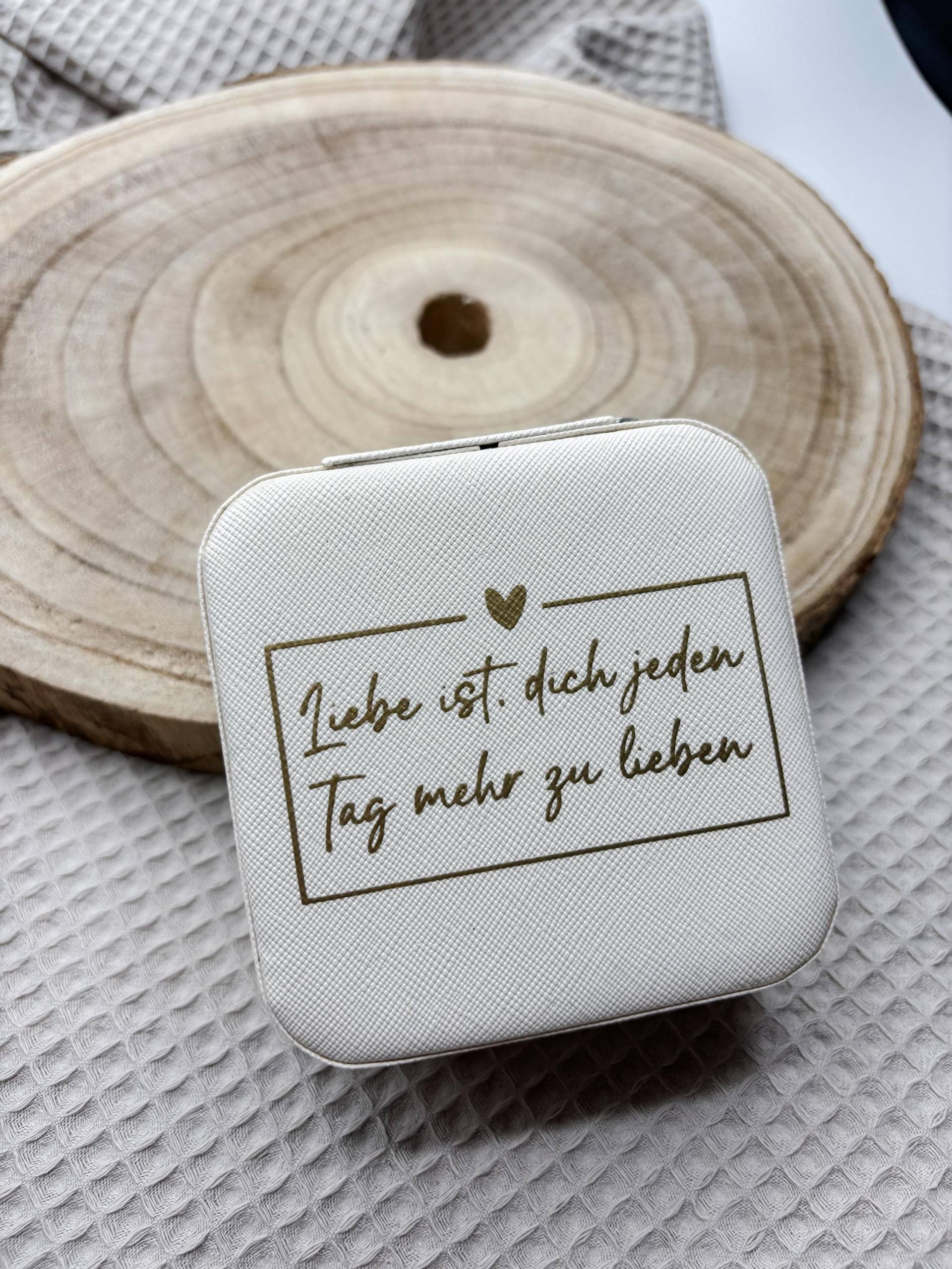 Schmuckbox, Mit Spruch , Für Freundin| Schmuckkästchen Reiseschmuckbox | Geschenk Valentinstag Vakentinstagsgeschenk von GinasWunderwerke