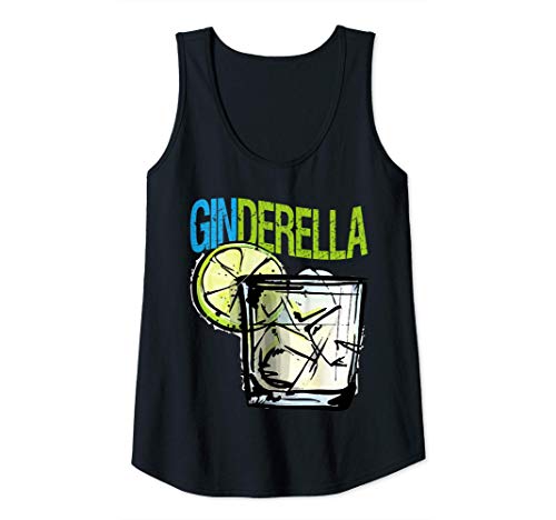 Damen Ginderella Designs für Gin Tonic Gintonic Alkohol Liebhaber Tank Top Damen Ginderella Designs für Gin Tonic Gintonic Alkohol Liebhaber Tank Top von Ginderella Gintonic Alkohol Liebhaber Gimmick