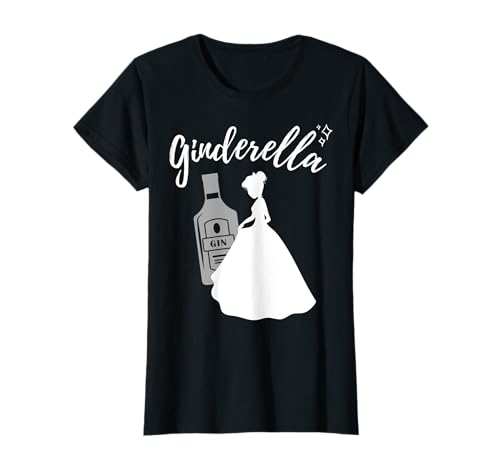 Ginderella Gin Jungesellenabschied Mädchen Party Spruch JGA T-Shirt Ginderella Gin Jungesellenabschied Mädchen Party Spruch JGA T-Shirt von Ginderella Party Designs