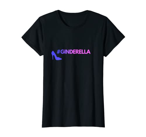 Damen Ginderella Gin Jungesellenabschied Mädchen Party Spruch JGA T-Shirt Damen Ginderella Gin Jungesellenabschied Mädchen Party Spruch JGA T-Shirt von Ginderella Party Designs